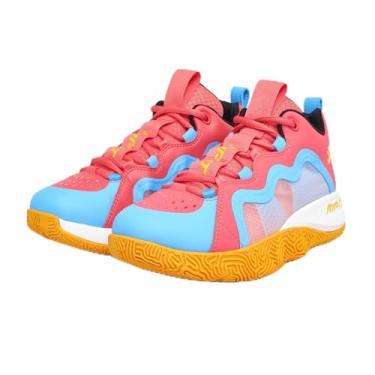 Imagem de RIP-IT Tênis feminino de vôlei Future Court, certificado VERT, Go Half Size Up, Rosa/azul/laranja, 42