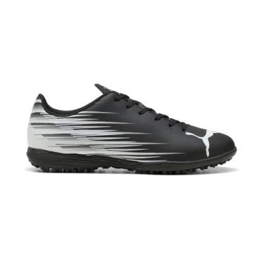 Imagem de PUMA Chuteira masculina Attacanto II Turf - Preta, Preto/branco, 41