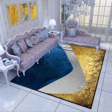 Imagem de Tapete minimalista para sala de estar, quarto, cabeceira, tapete macio, decoração para casa (160 x 200 cm (62 x 78 pol.)/hxx-280806002961)