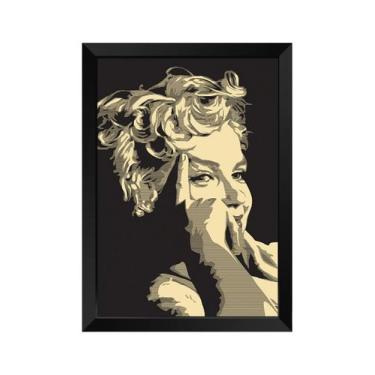 Imagem de Quadro Decorativo Marilyn Monroe com acrílico A4 - Kolor