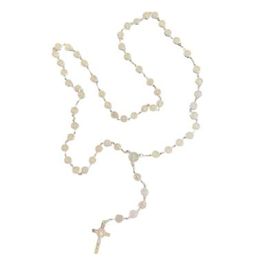 Imagem de Terço Contas Com Medalha De São Bento Em Metal Rosário