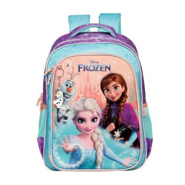 Imagem de Mochila Costa Frozen Y2 Infantil Escolar Menina Organizador - Xeryus