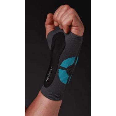 Imagem de Imobilizador de punho tecid knit pro n1 sport m direita cinza, M DIREI