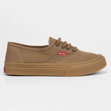 Imagem de Tênis Redley New Wave Latex IR 10 Cano Baixo, Kaki, 37