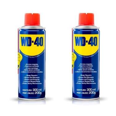 Imagem de Kit 2unid Oleo Lubrificante Spray Wd-40 300ml - Wd40