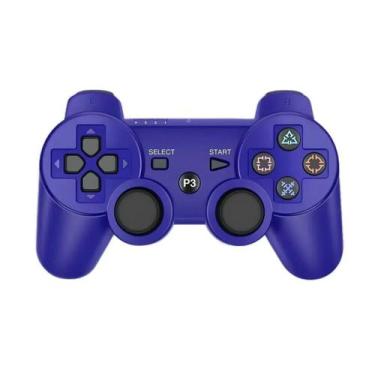 Imagem de Controle Gamer Bluetooth Compatível com PS3 Doubleshock P3 Color - NoB