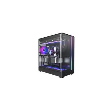 Imagem de Gabinete Gamer Montech KING15 PRO, Mid Tower, ARGB, ATX, Frontal e Lateral em Vidro, Preto - KING15PB