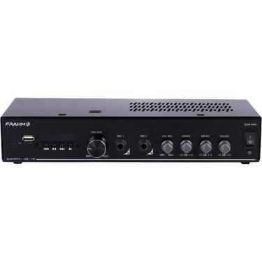 Imagem de Amplificador Frahm Slim 2000 G6 Audio Profissional 120W RMS Bivolt Preto Desempenho e Durabilidade