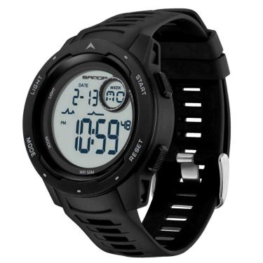 Imagem de  Relógio Masculino LED digital Contagem Regressiva Esportivo A Prova D`água 