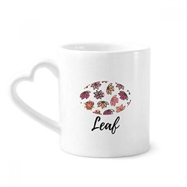 Imagem de Pétala abstrata plantas arte padrão caneca café cerâmica copo coração vidro