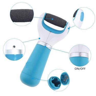 Imagem de Lixa Elétrica Pé Esfoliador Calosidades Pedicure Portátil