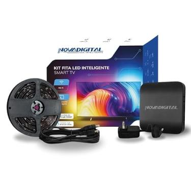 Imagem de Novadigital Kit Fita Led Inteligente para TV 40 a 50 polegadas