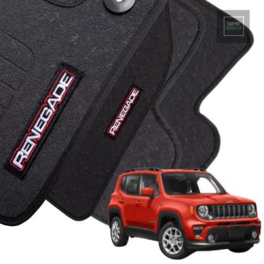 Imagem de Tapete Específico Borracha Jeep Renegade Impermeável - CG AUTOPARTS