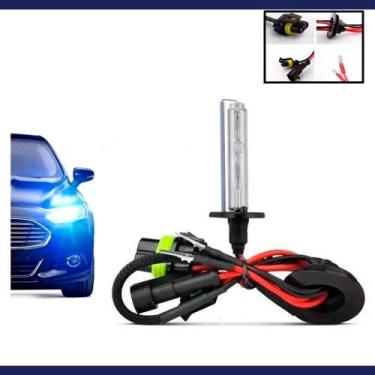 Imagem de Lampada HID Xenon H1 8000k Alto ou Baixo Avulsa Carro Moto - CARLIGHT