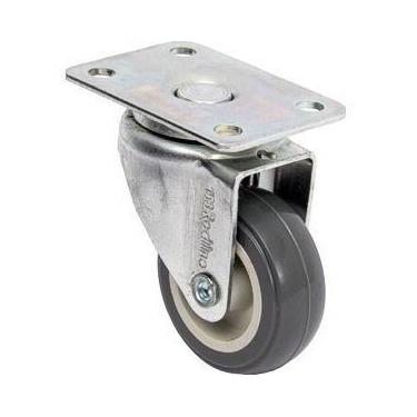 Imagem de (8pçs) Rodizio Girat. Placa Roda 1pol. Anti Risco 25kg - RODILINE