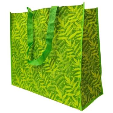Imagem de Bolsa Ecobag Dobravel Kit 20 Unidades Sacola de Ombro Compras Mercado 