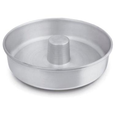 Imagem de Forma de Bolo 26 cm Redonda Aluminio - Fagundes Aluminio