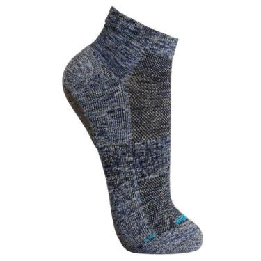 Imagem de Meia Lupo Cano Curto Antiderrapante Pilates 3310-003, Anil, 37-40