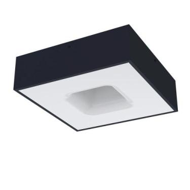 Imagem de Plafon Taschibra Waffle Led Quadrado Bivolt 6500K Luz Branca Bivolt