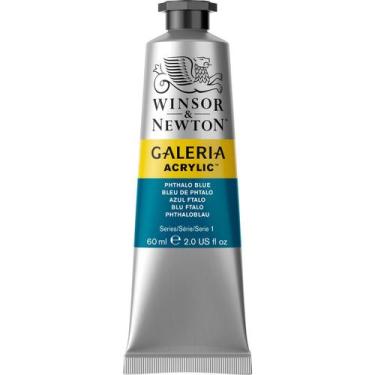 Imagem de Tinta Acrílica Galeria Winsor & Newton 60ml 516 Phthalo Blue, Galeria