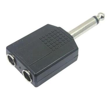 Imagem de Adaptador P10 Mono x 2 J10 Mono Dual - Importado