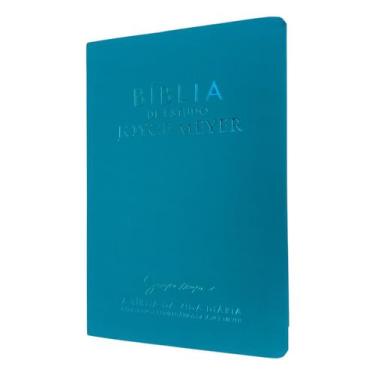 Imagem de Biblia Joyce Meyer Azul Tifany de estudos Nvi - CENTRAL