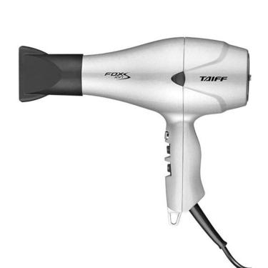 Imagem de Secador de cabelo profissional taiff fox ion S prata 2100W - 220V