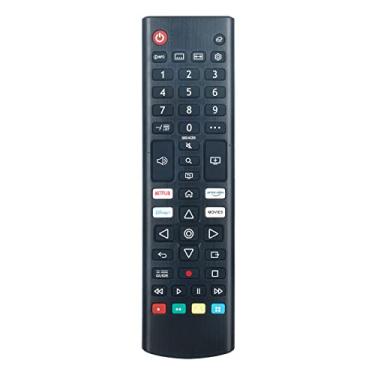 Imagem de Allimity AKB76037603 sub AKB76037606 Controle remoto substituído adequado para LG TV com Netflix Prime-Video Disney+ Movies 43LM5770PUA 43LM6370PUB 50UP7000PUA 32LM577BPUA 55UP7000PUA 65UP7000PUA