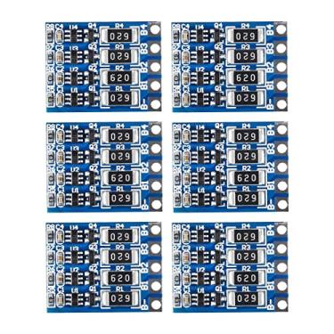 Imagem de Alinan 6 peças 4S 21V 4,2V placa de equilíbrio de íons de lítio 18650 Li-ion Balncing carga completa função de equilíbrio da bateria placa de proteção