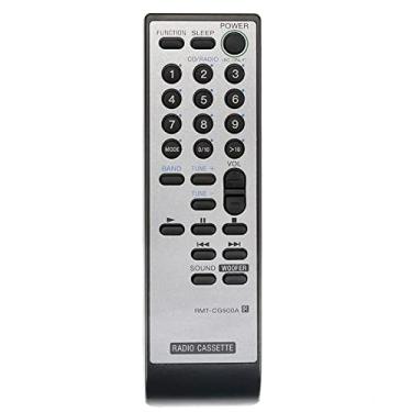 Imagem de PerFascin Controle remoto de substituição RMT-CG500A RMTCG500A adequado para Sony CD Radio Cassette-Corder 147865591 CFD-G500L CFD-G500 CFDG500 CFDG505 CFD-G505 CFDG500L