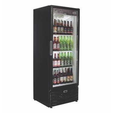 Imagem de Cervejeira Vertical Frilux 410 Litros Preto Porta De Vidro Aquecido 220v Rf-013
