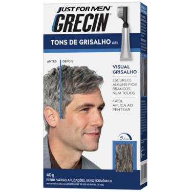 Imagem de Shampoo Tonalizante Tons Grisalhos Gel 40g, Grecin