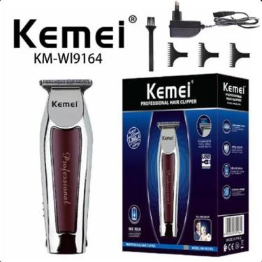 Imagem de Maquina Corta Cabelo Kemei KM-9164 Preto 110v/220v - LIPPIN, Bivolt