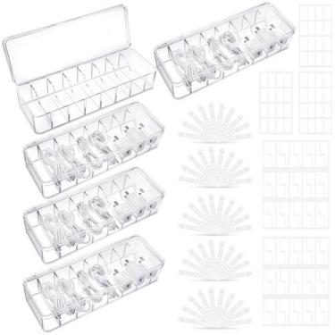 Imagem de Caixa organizadora de cabos ProSuites com tampa com 50 abraçadeiras e 