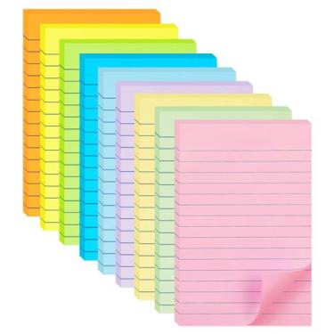 Imagem de (pacote com 9) Notas adesivas revestidas com HQCME, 10 x 15 cm, postag