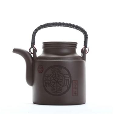 Imagem de Conjunto de chá, conjunto de chávenas de café, conjunto de bule de chá, conjunto de chá chinês feito à mão, Yixing, xícaras de bule de chá, argila roxa saudável
