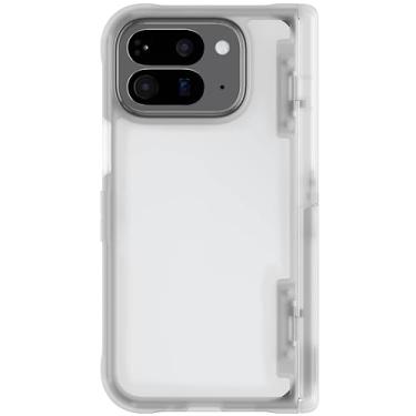 Imagem de Ghostek Capa Covert Clear Pixel 10 Pro Fold com suporte integrado e proteção total da dobradiça projetada para Google Pixel10 Pro Fold 2025 (8 polegadas) (fosco transparente)
