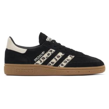 Imagem de Adidas Tênis masculino de handebol, Leopardo preto, 9 Women/8 Men