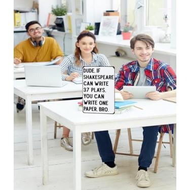 Imagem de Students Teachers Gift You can Write One Paper Funny Class Tin Sign 8x12 polegadas (3128)