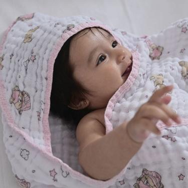 Imagem de Toalha Soft para Bebê 70 cm x 70 cm Pixuxu