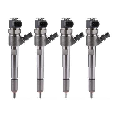 Imagem de 4 peças novo injetor de combustível diesel compatível com motor SAIC MAXUS V80 0445110483 0445110484