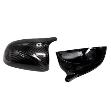 Imagem de Capa Para Espelho Lateral Do Carro Conchas Estilo-M Tampa Retrovisor Padrão De Fibra De Carbono Capa Para Espelho Compatível Com BMW X3 X4 X5 X6 X7 G01 G02 G05 G06 G07 2018-2022(Carbon Fiber Pattern)