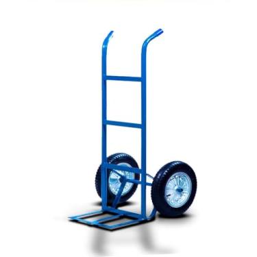 Imagem de Carrinho Mão Dobrável de Alumínio - Transporte de Carga Até 75kg, Ideal para Subir Escadas, Resistente e Compacto para Casa, Escritório ou Negócios