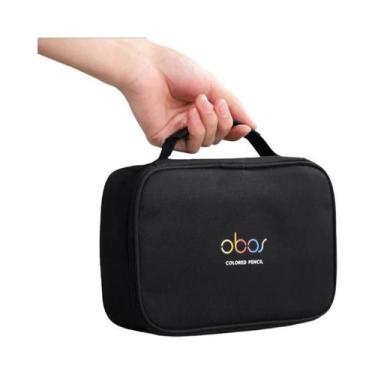 Imagem de Bolsa De Armazenamento Para Lápis Coloridos De Grande Capacidade Com 4