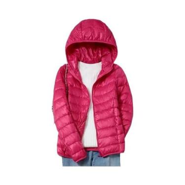 Imagem de Jaqueta Puffer Curta Feminina 2023 Em 13 Cores, Ultraleve, Fina E Comp