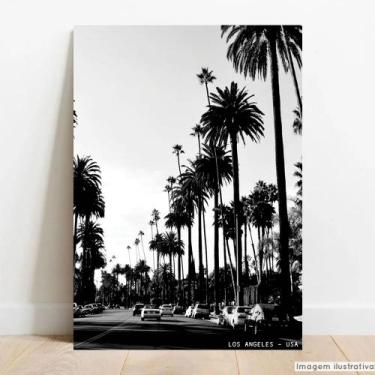 Imagem de Placa Decorativa Monumento Los Angeles - TACOLADO PAPEL DE PAREDE, 30x