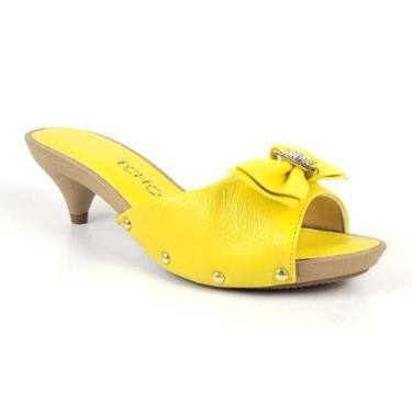 Imagem de Tamanco Tchocco Salto Baixo Laço-Feminino