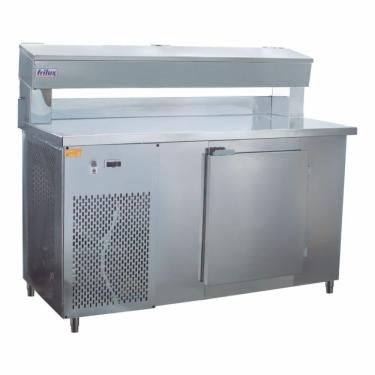 Imagem de Balcão Condimentado 1 Porta 355 Litros Rf037 Frilux Inox 220V