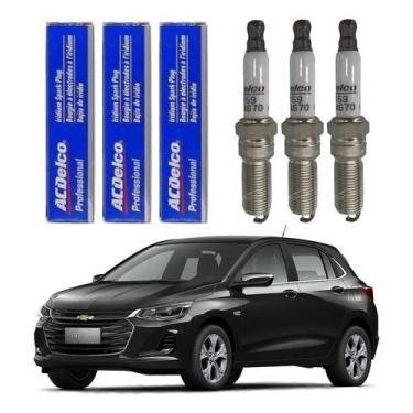Imagem de Jogo Velas Original Gm Onix 1.0 12v Turbo 2019 A 2024