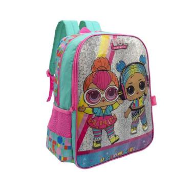 Imagem de Mochila de Costas Escolar Infantil Creche Passeio Lol Surprise Lucxel 